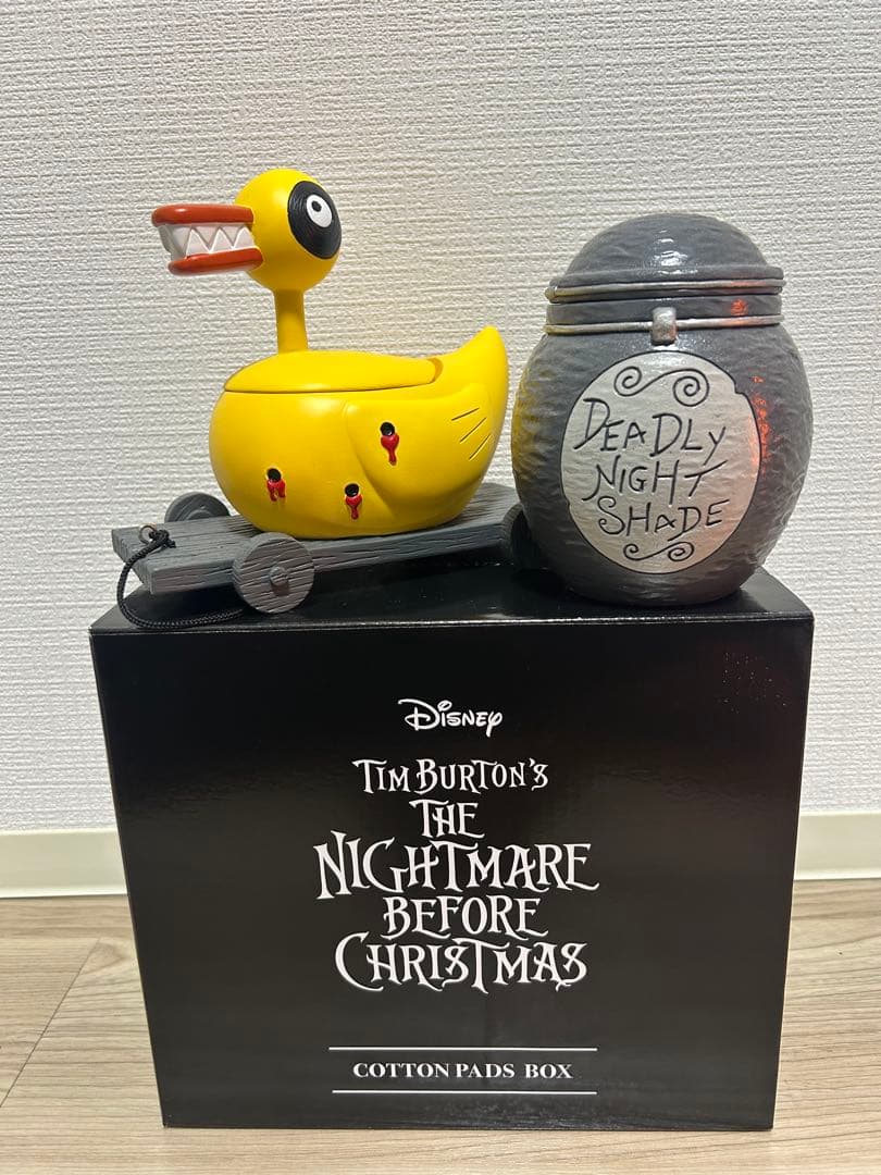 ナイトメアビフォアクリスマス キラーダックアクセサリーケース＆メイクブラシ立て