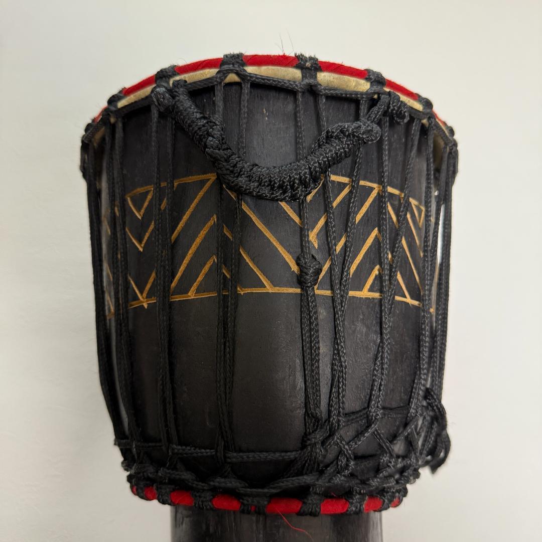 希少品✨ジャンベ ハンドメイド品 ロープタイプ アフリカン 民族 打楽器 手彫り