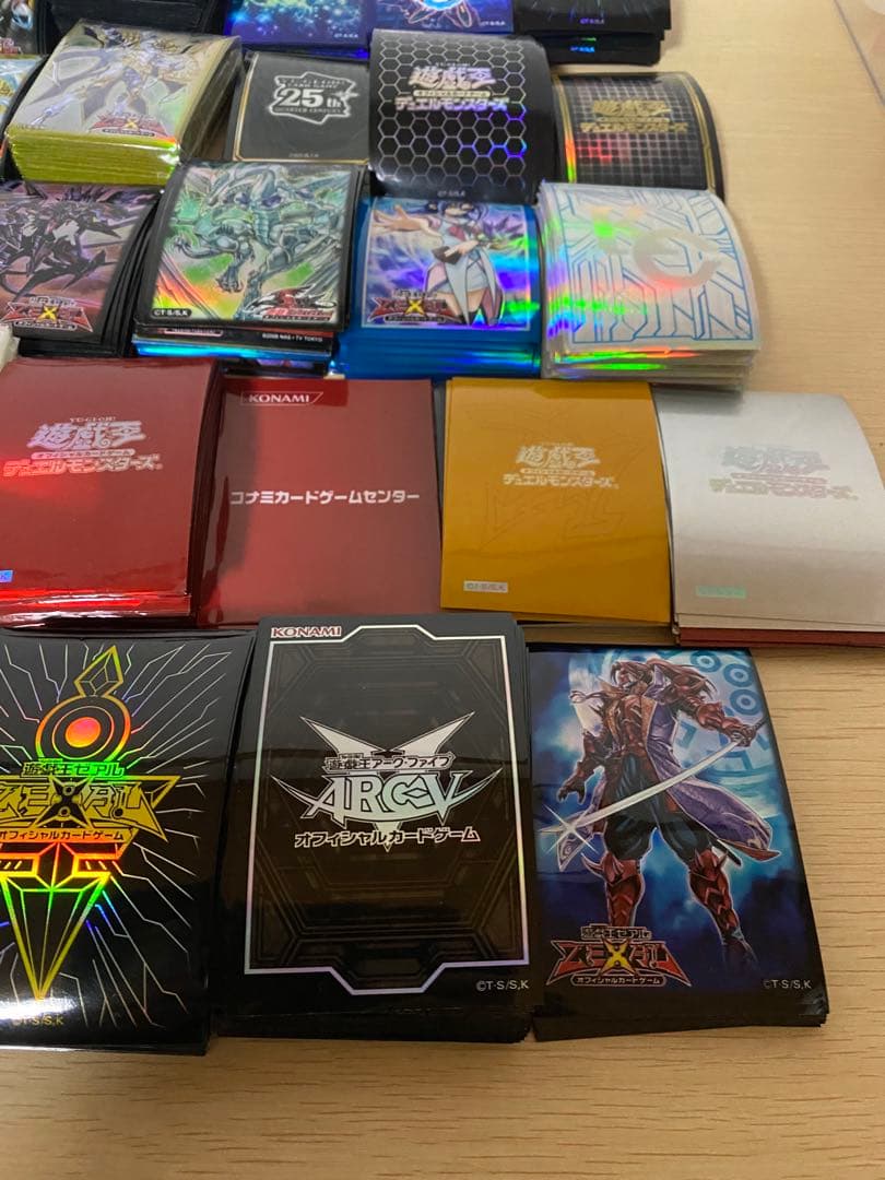 遊戯王　スリーブ　大量まとめ　5ds ゼアル　アークファイブ
