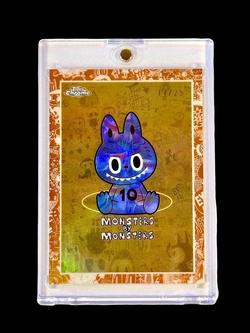 世界25枚限定 LABUBU 10周年 Topps シリアル11/25
