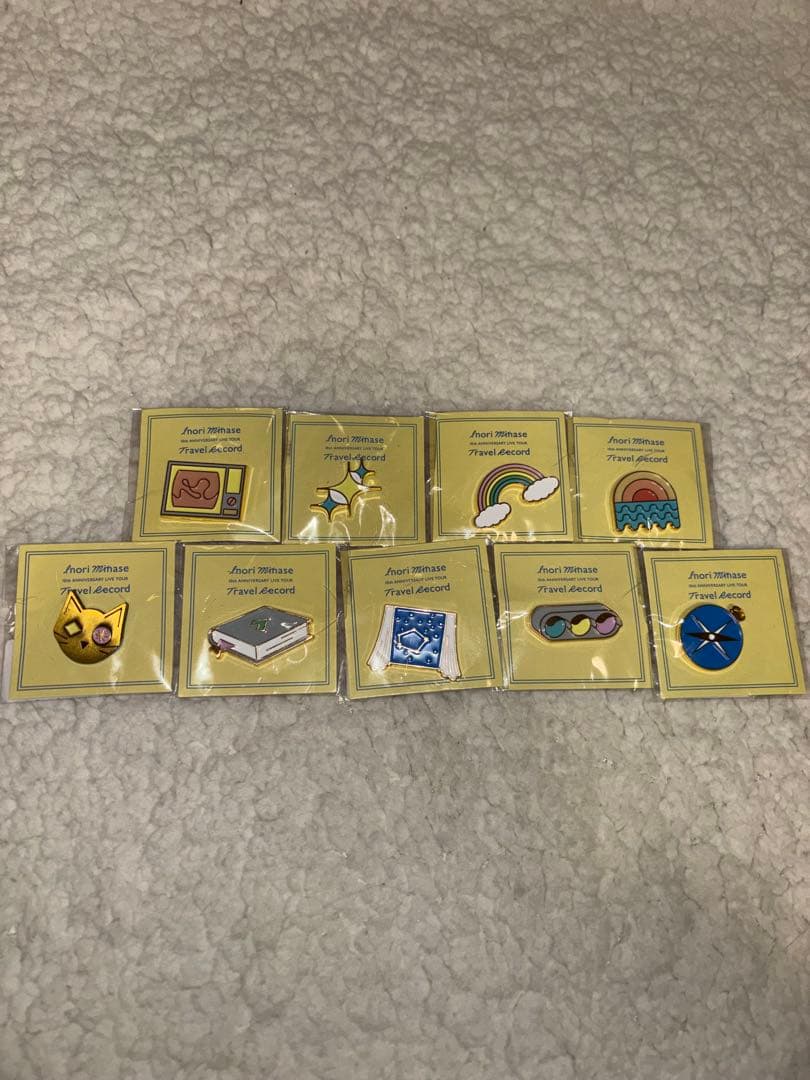 水瀬いのり Travel Record ピンズ コンプリートセット