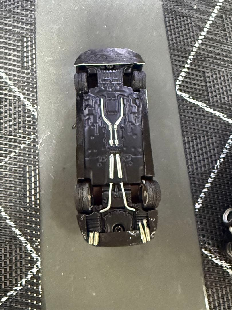 2018 Lexus ls500h 1/64 カスタム品 4本だしマフラー