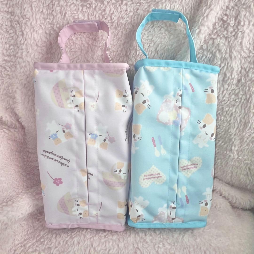 ♡新品♡レア マシュマロみたいなふわふわにゃんこ 6点 サンリオ 収納 ポーチ