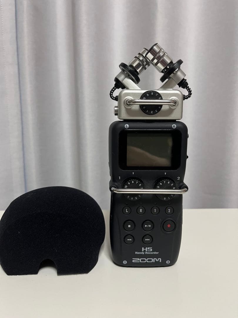 zoom H5　バイノーラルマイク