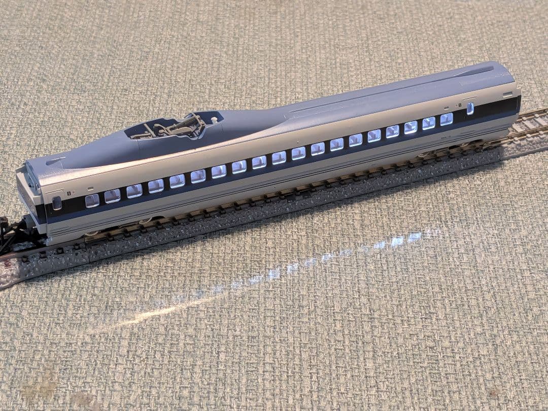 TOMIX JR 500系新幹線「のぞみ」 基本セット＋グリーン車 室内灯付き