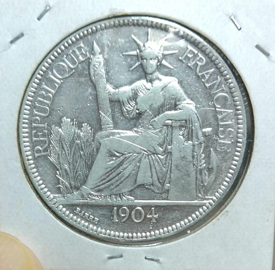 フランス領銀貨