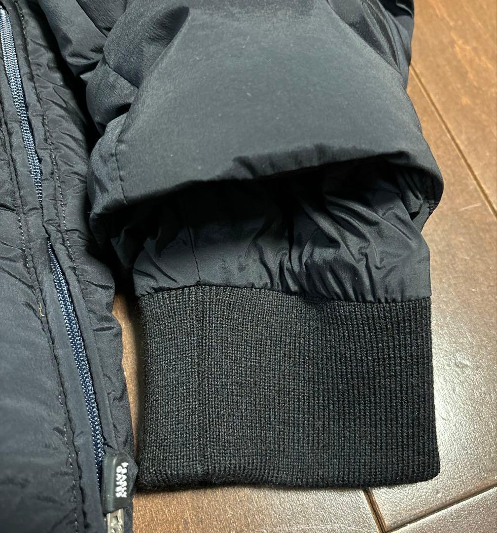 パーリーゲイツ12dダウンジャケット濃紺色サイズ4