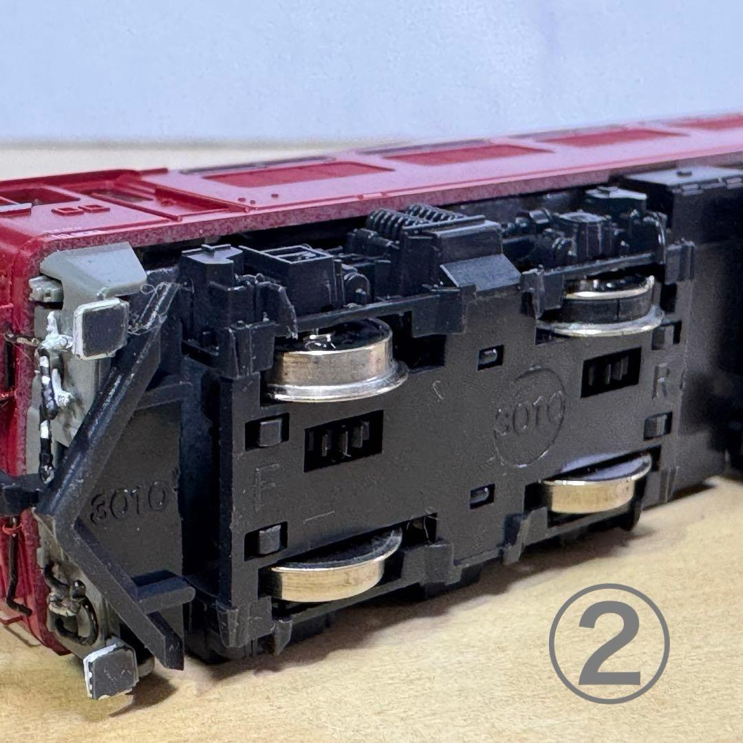 Nゲージ EF81電気機関車 5両セット ジャンク扱い