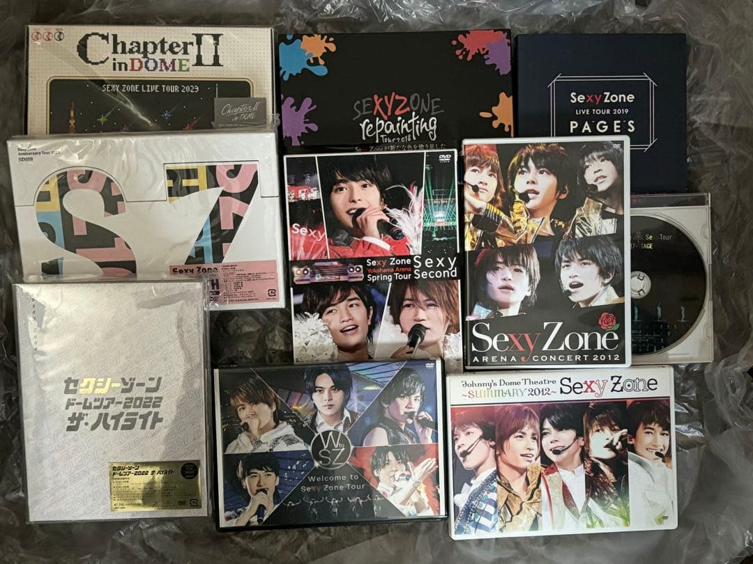 timelesz Sexy Zone ライブDVD 10枚まとめ売り