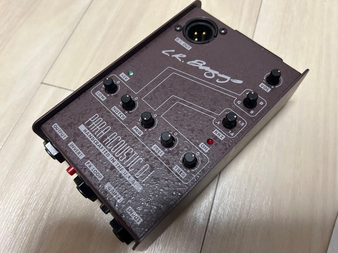 L.R.Baggs Para Acoustic DI 箱付き　動作確認済　ギター