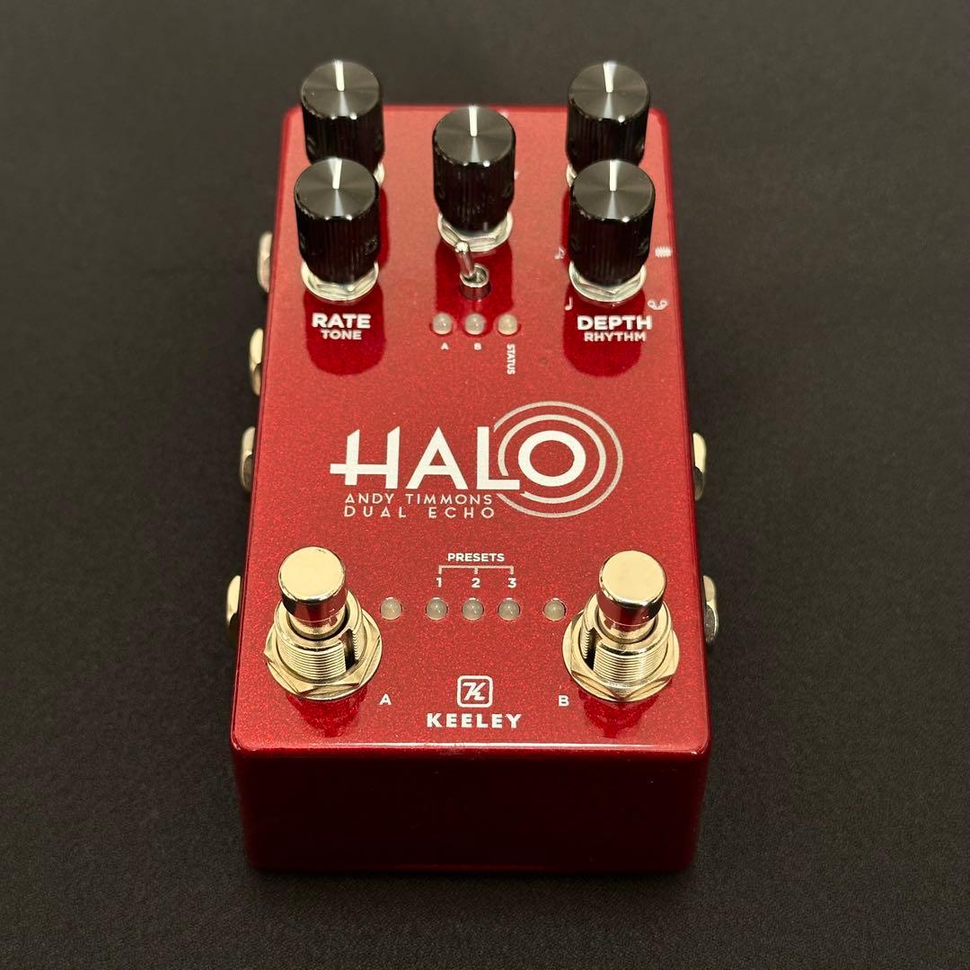 ギター Keeley Halo Andy Timmons Andy Apple Red