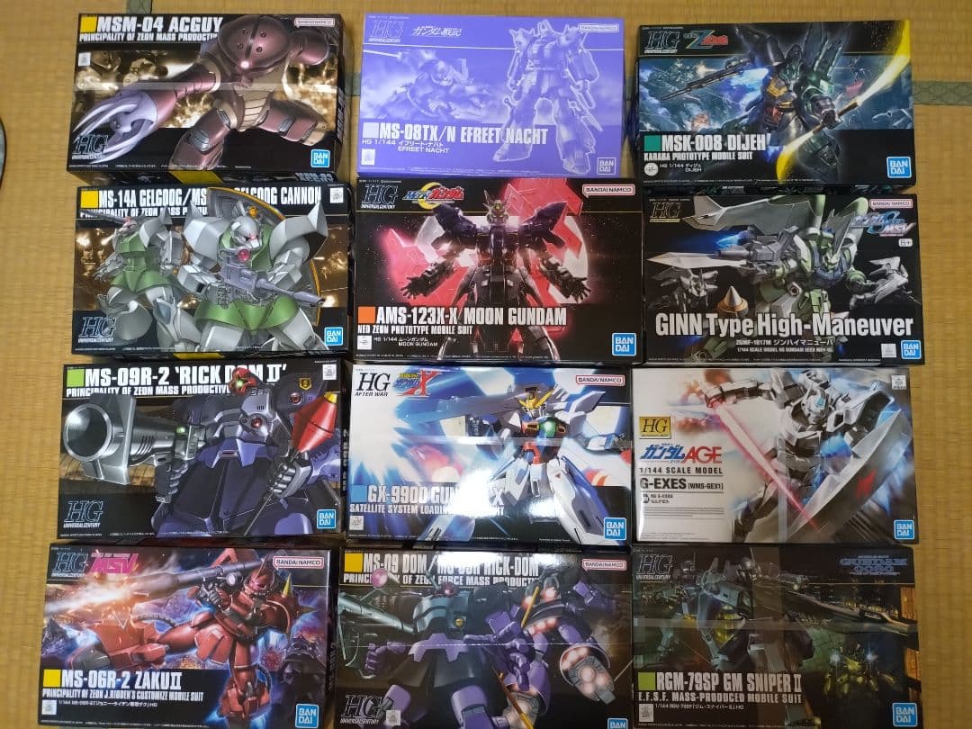HG12点　　バラ売り交渉は不可（アクセスブロック）