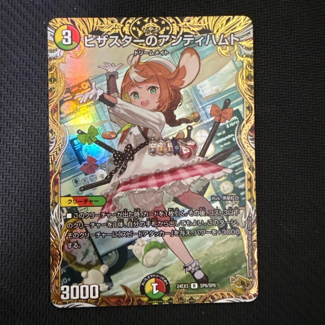 ピザスターのアンティハムト　金