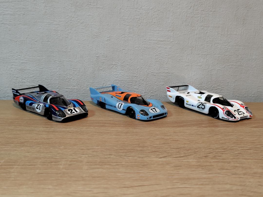 1/43 PMA ミニチャンプス ポルシェ 917L 3台セット(まとめ売り)