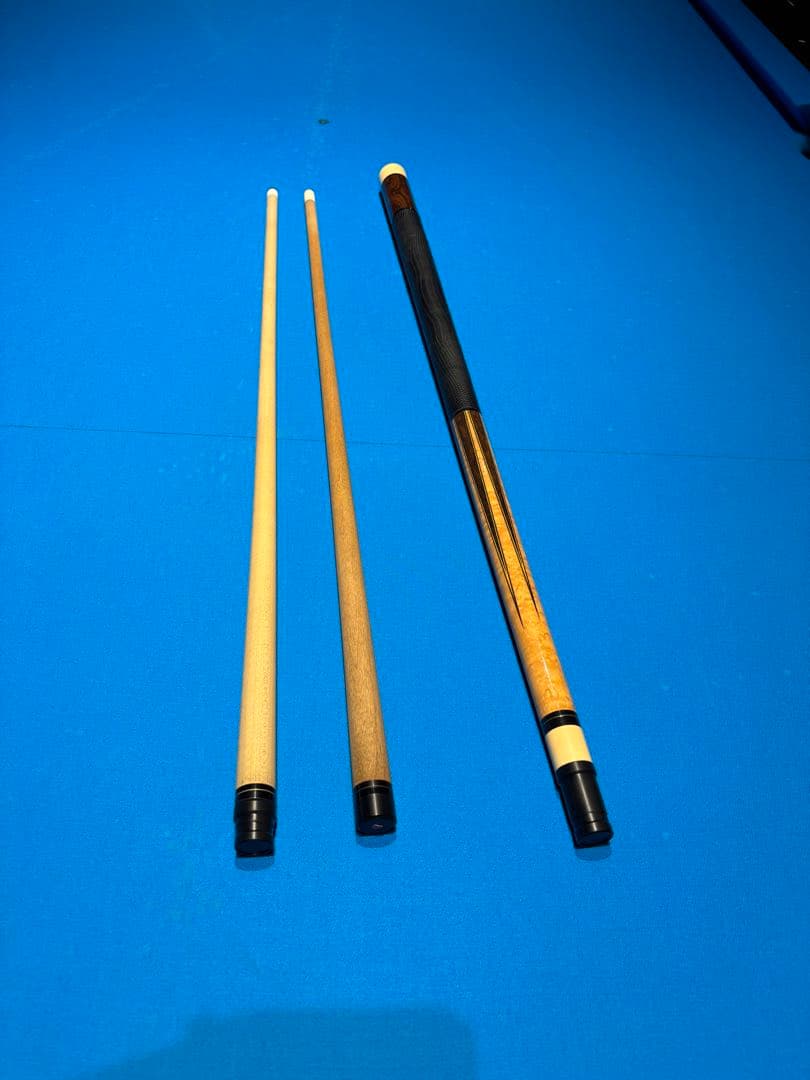 lambros ビリヤードキュー 初期型　2シャフト