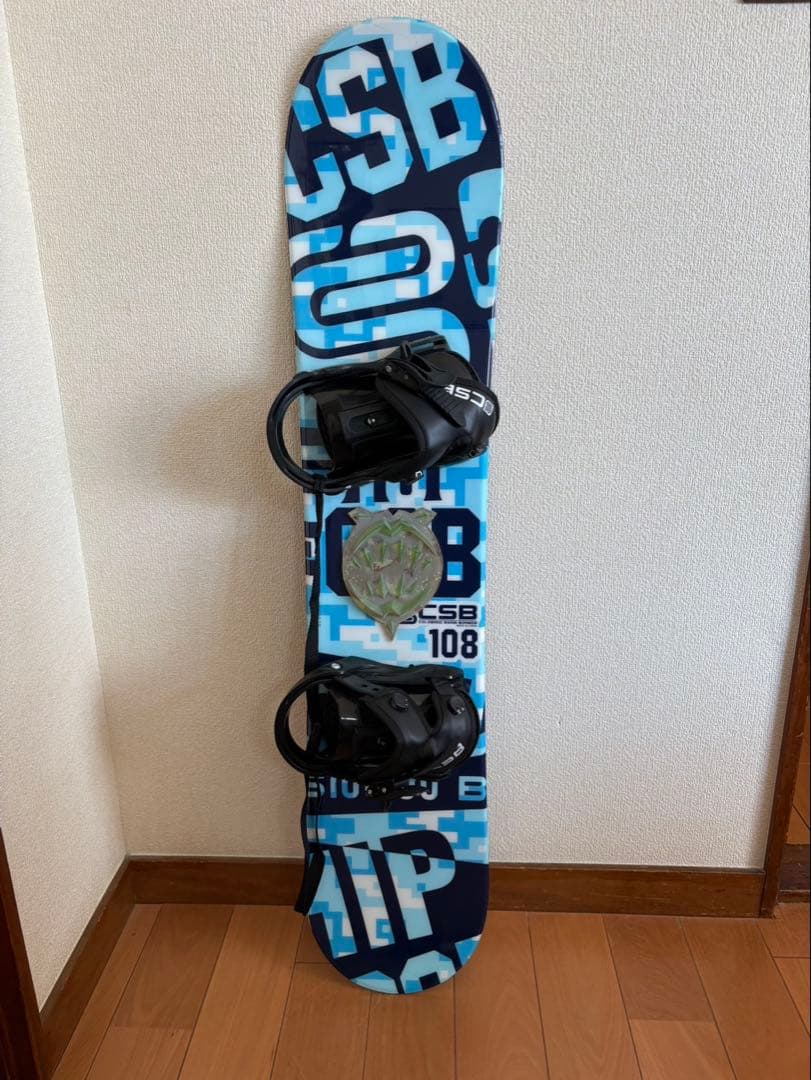 スノーボード CSB 108cm ビンディング セット キッズ ジュニア