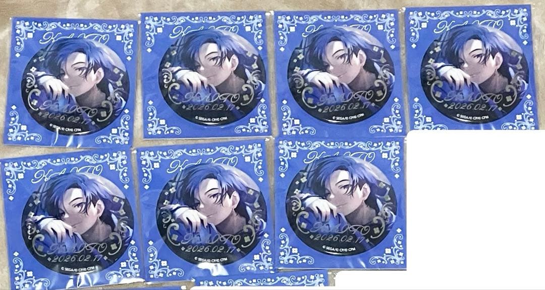 プロセカ　はぴこれ　KAITO 缶バッジ　B 7個