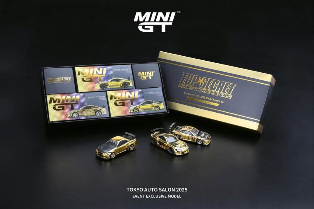 トップシークレット MINI GT 3台セット 東京オートサロン2025