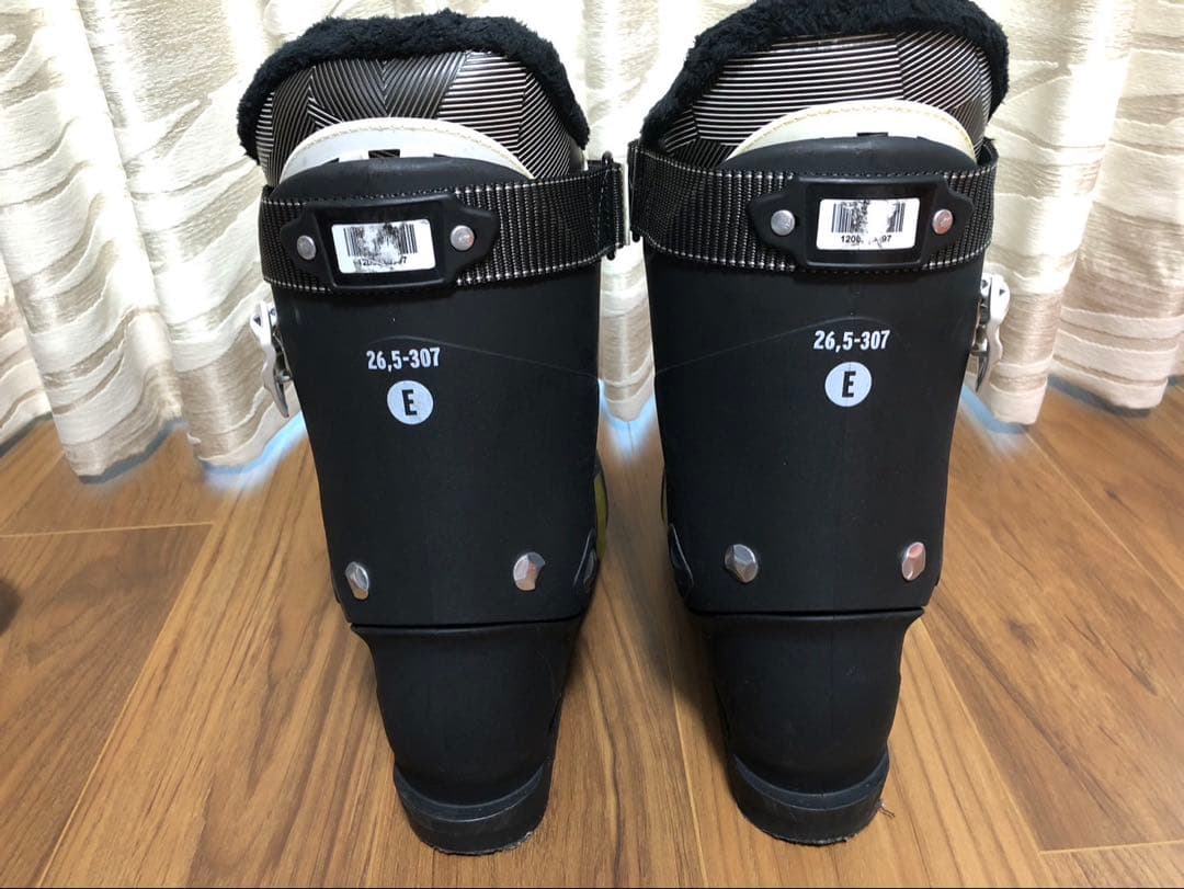 Salomon Focus スキー用ブーツ ブラック/イエロー