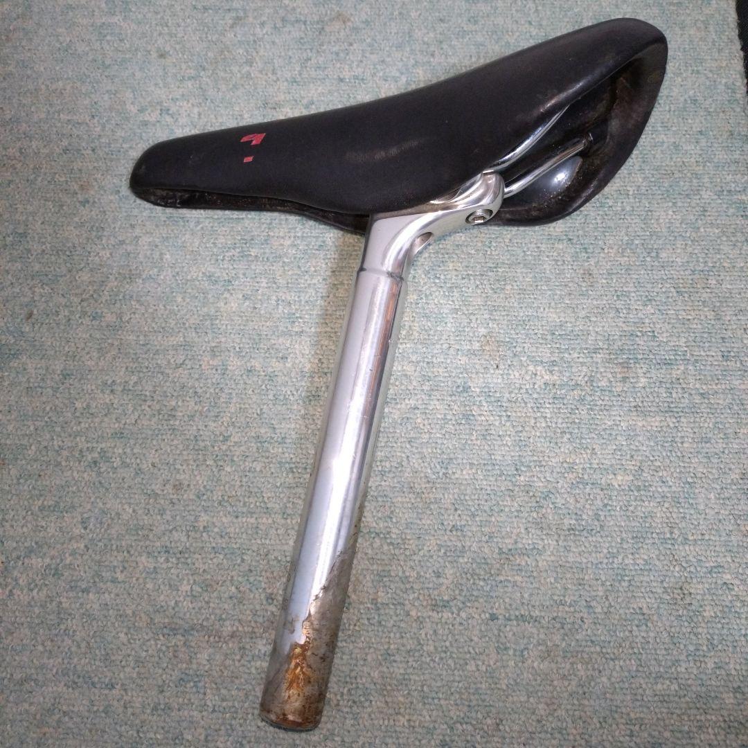 競輪　FIVEGOLD7（黒）NITTOシートポスト（ロング）径27.2cm