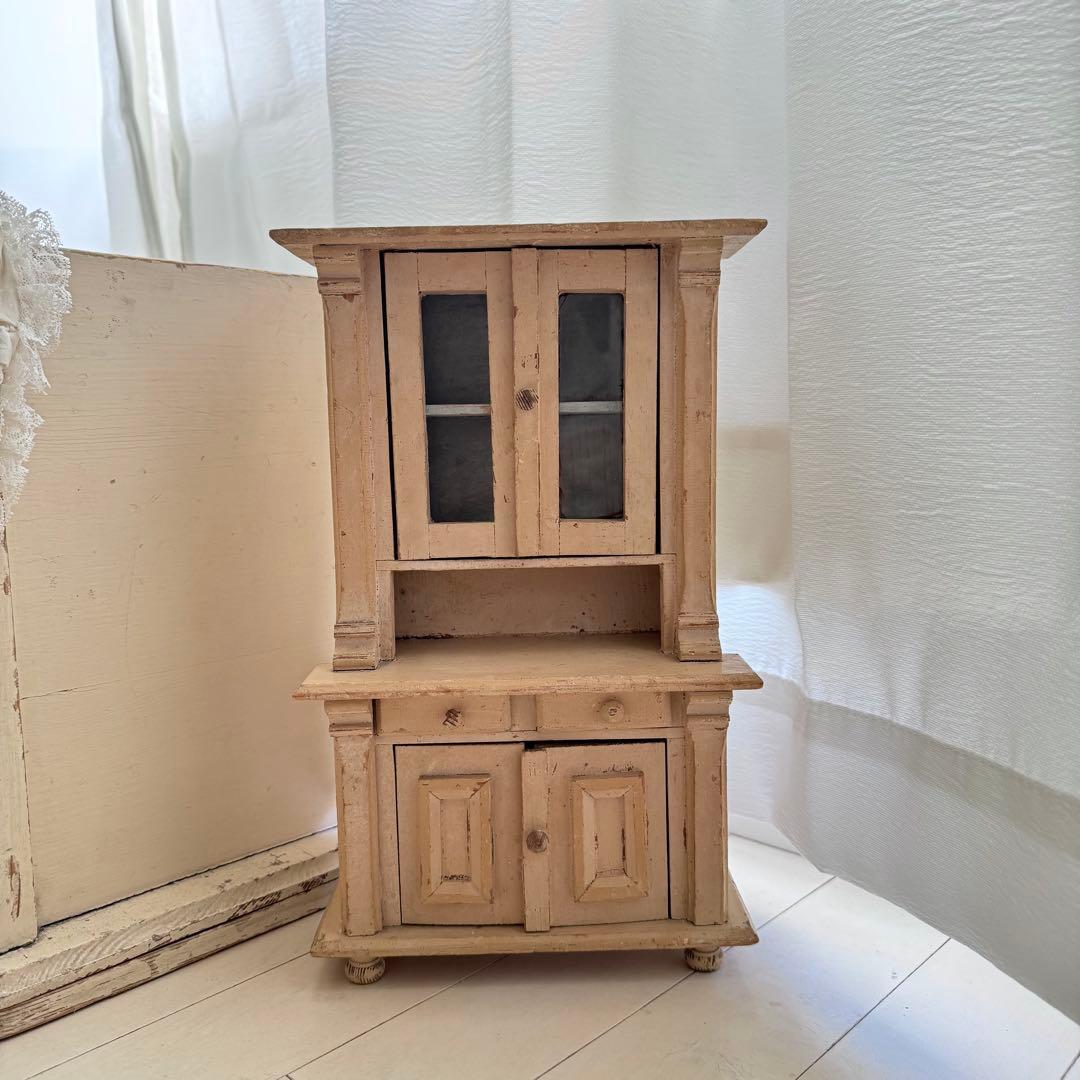 アンティーク ドールハウス ミニチュア家具 キャビネット