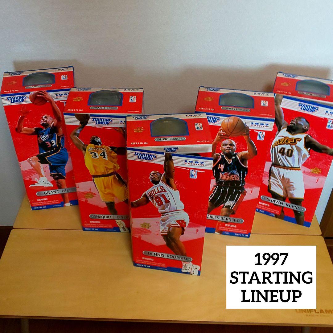 【週末値下げ】NBA スターティングラインナップ 1997 フィギュアセット5点
