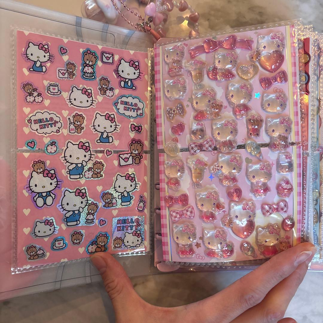 シール帳　完成品