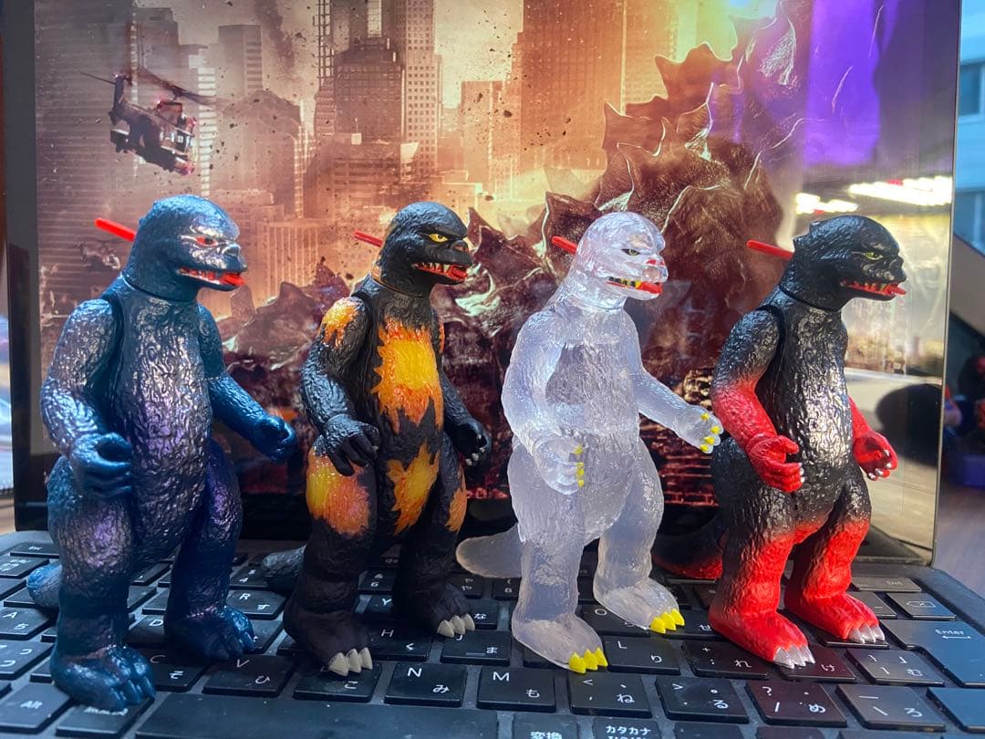 Super7 Shogun ゴジラ ブランドBOX 4種コンプ