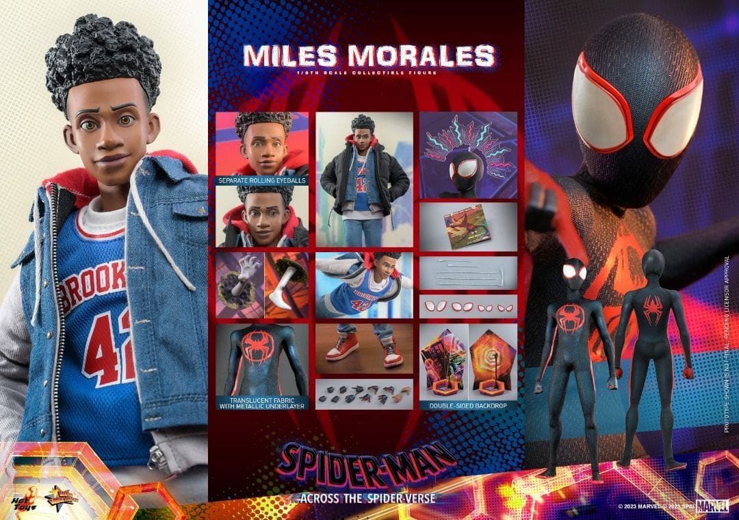 ホットトイズ MMS710 スパイダーマン マイルス・モラレス1/6 フィギュア