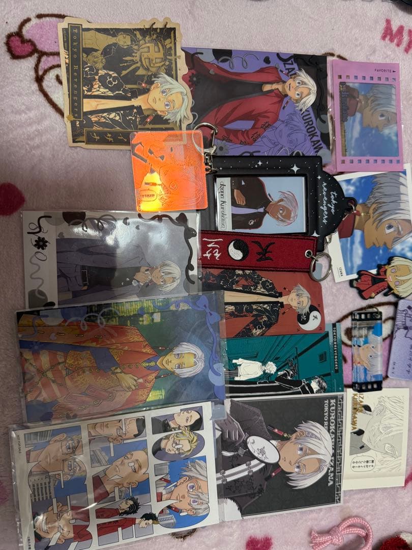 黒川イザナのまとめ売り おまけ付きファイルなどカードなど