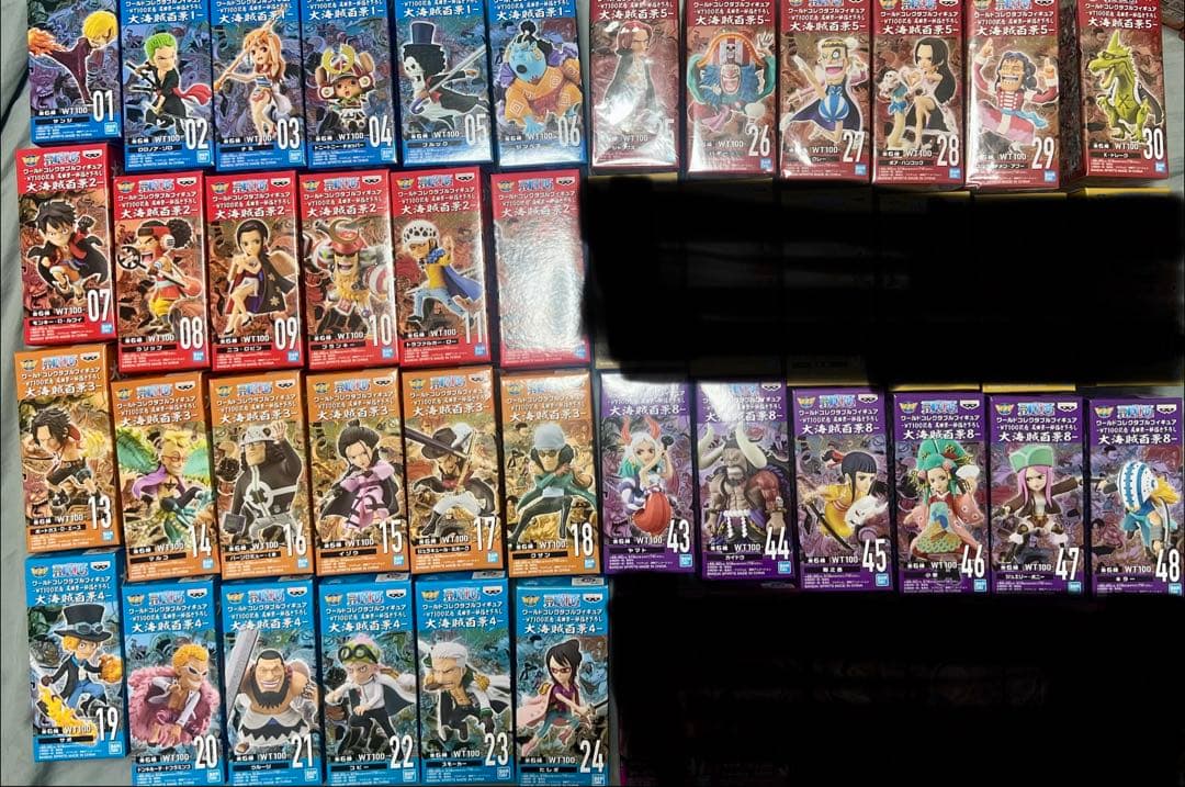ワンピース ワールドコレクタブルフィギュア　大海賊百景　36体セット