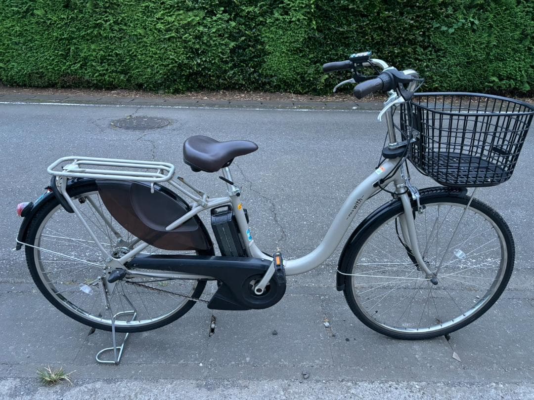 ヤマハ　PAS WITH　12.3Ah　26インチ　電動自転車 2022年モデル