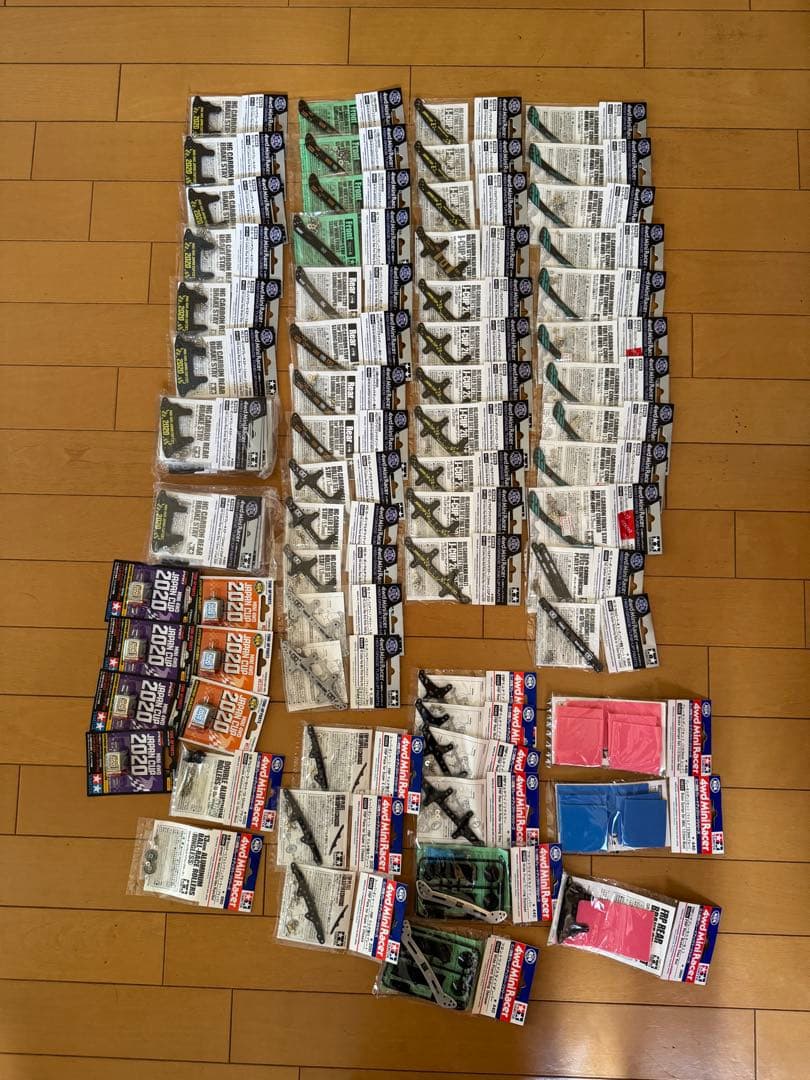 ミニ四駆パーツセット カーボン ローラー モーター