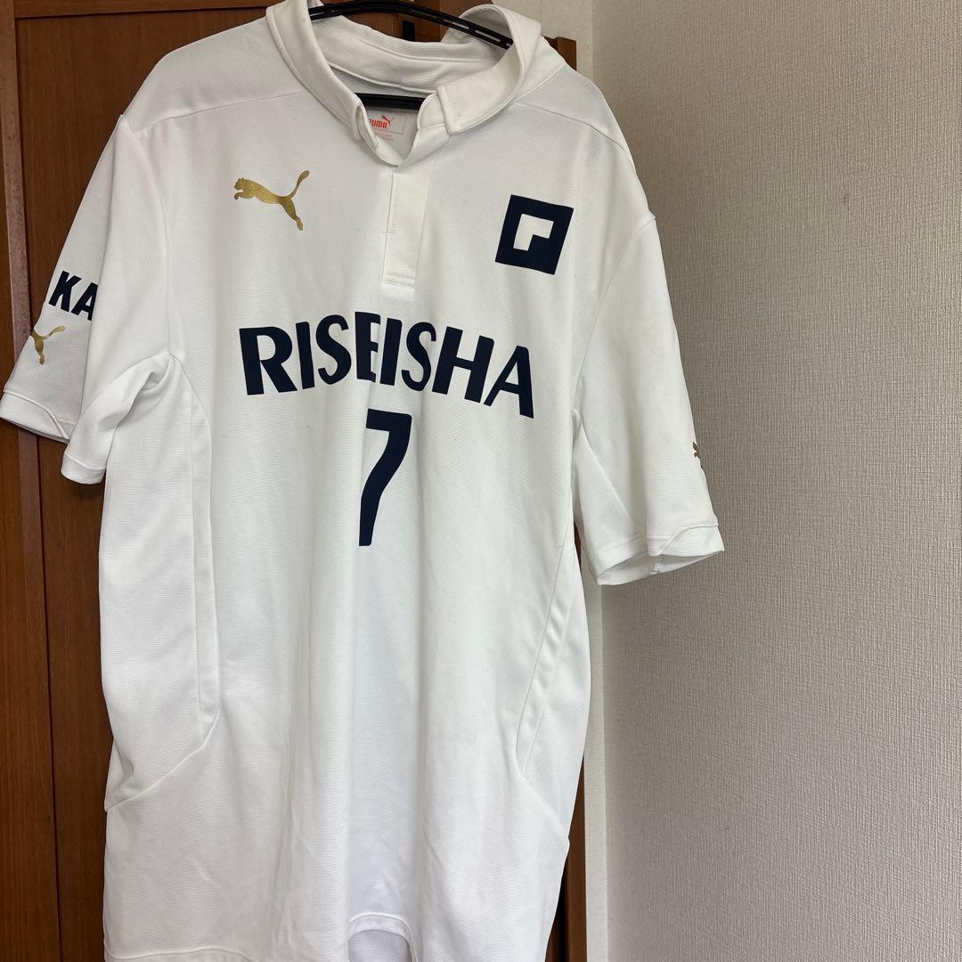 履正社　サッカー部　ユニフォーム　白　ホワイト
