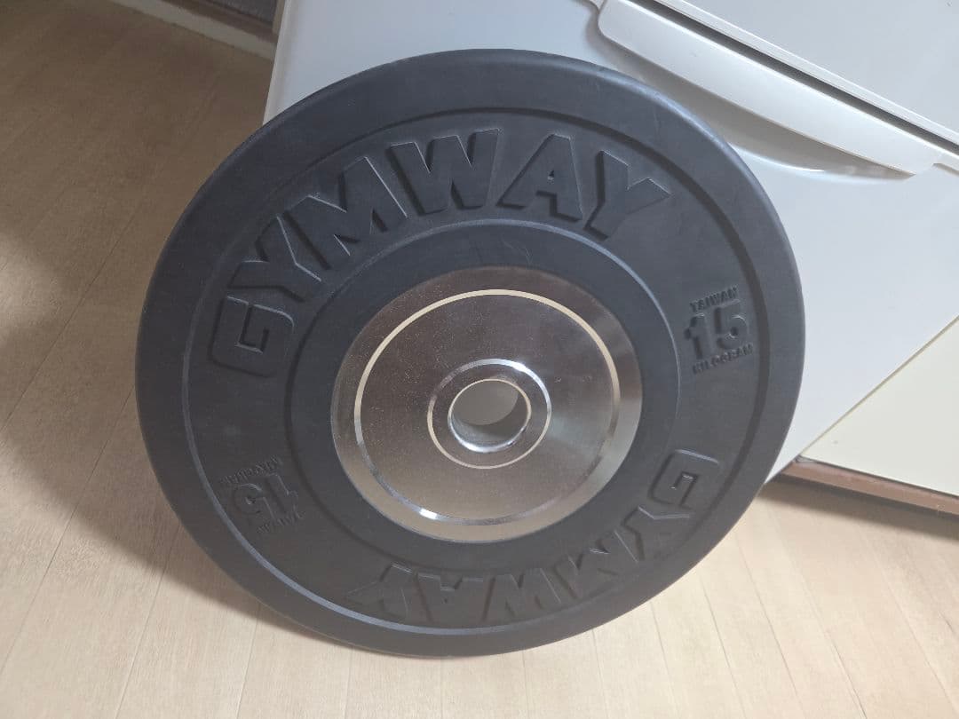 GYMWAY 15kg バーベルプレート②