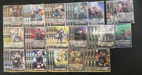 ヴァンガード　シャルモート　デッキ スリーブ、調整パーツ付き
