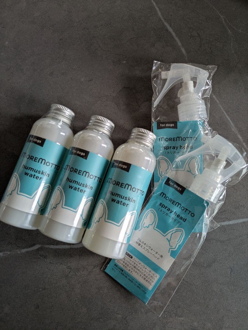 【未使用】モアモット フムスキンウォーター 涙やけ ニオイケア 120ml 3本