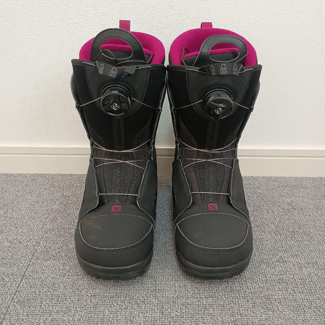 SALOMON スノーボードブーツ 24cm SCARLET BOA サロモン