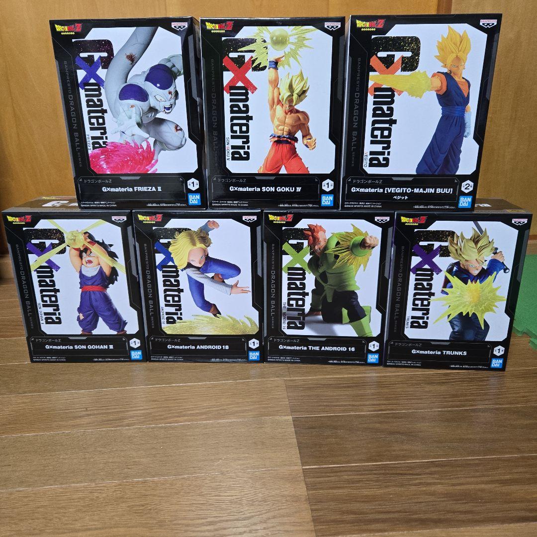 ドラゴンボール　G×materia　フィギュア　7点セット