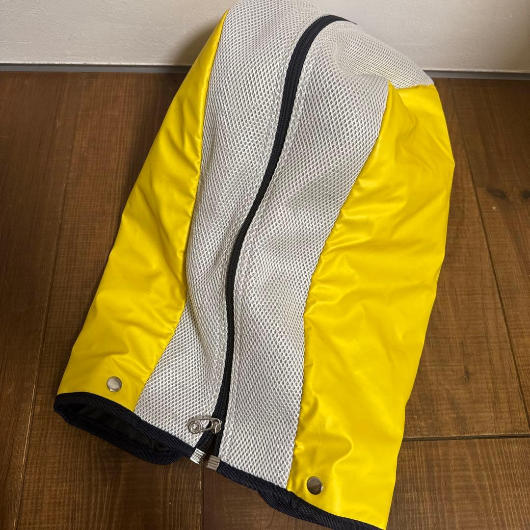 マンシングウェア　キャディバッグ　イエロー
