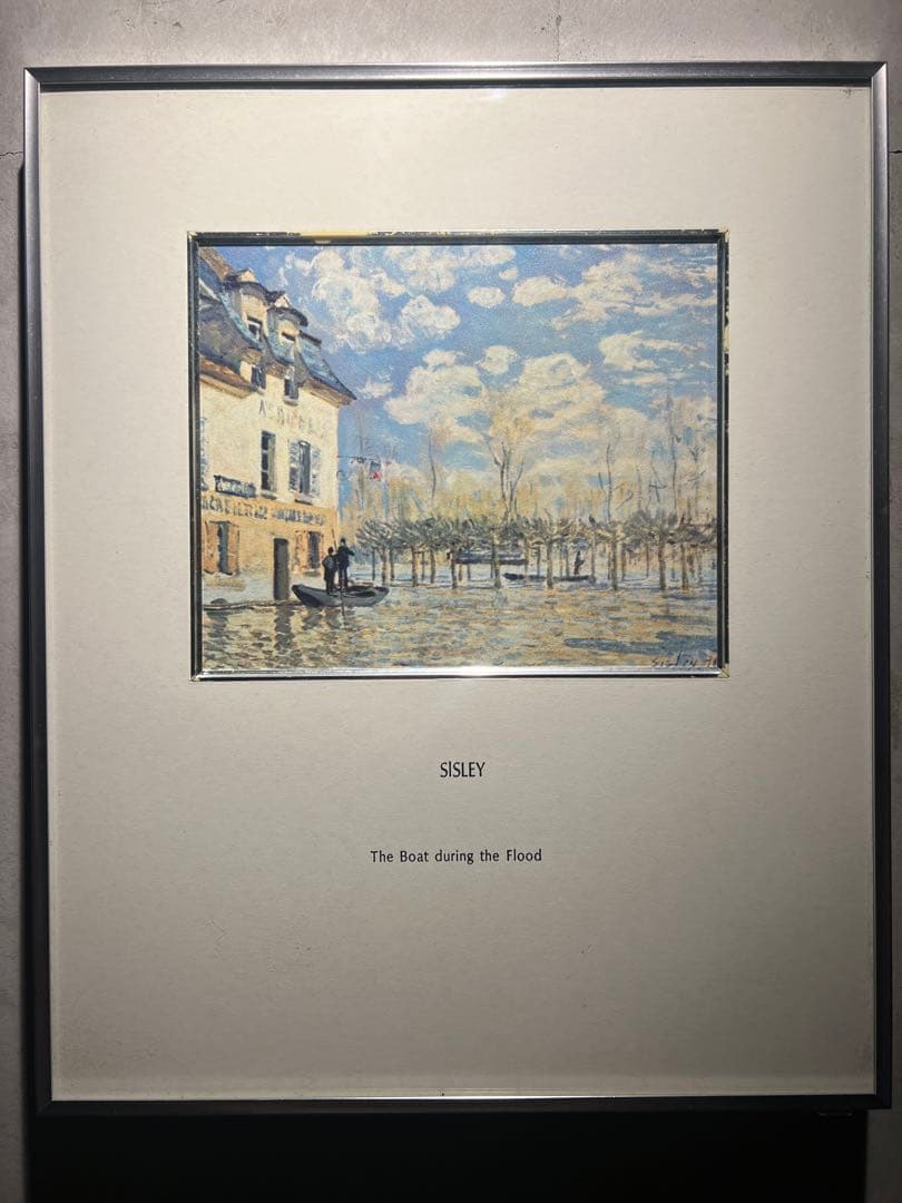 Alfred Sisley Art poster シスレー