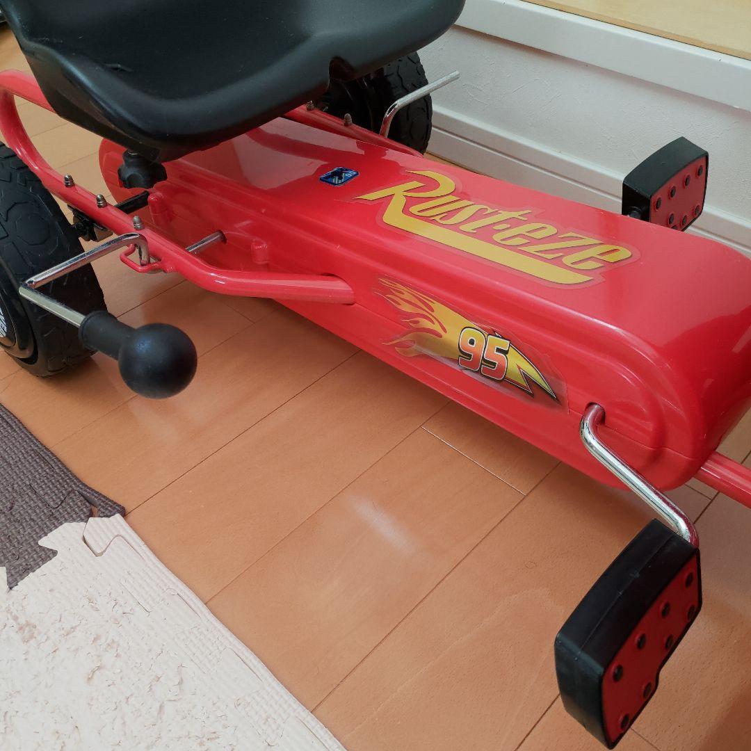 日本未発売！カーズ　ライトニングマックイーン　ペダルゴーカート　ディズニー
