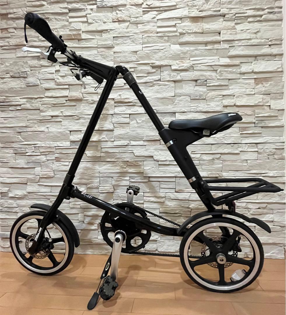 STRIDAストライダ　折りたたみ自転車　BLACK