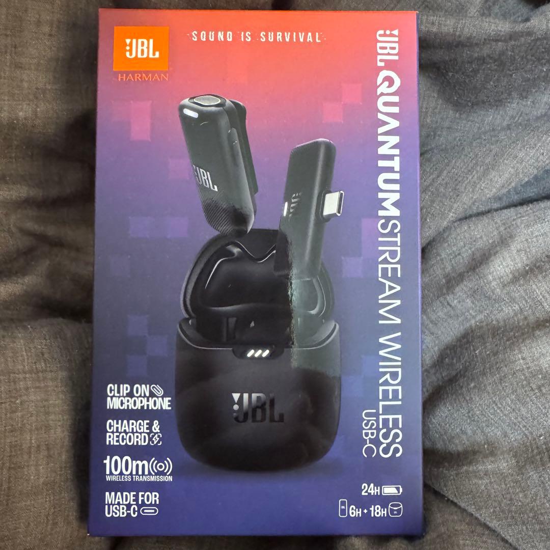 【新品未開封】JBL QUANTUM STREAM WIRELESS USB-C
