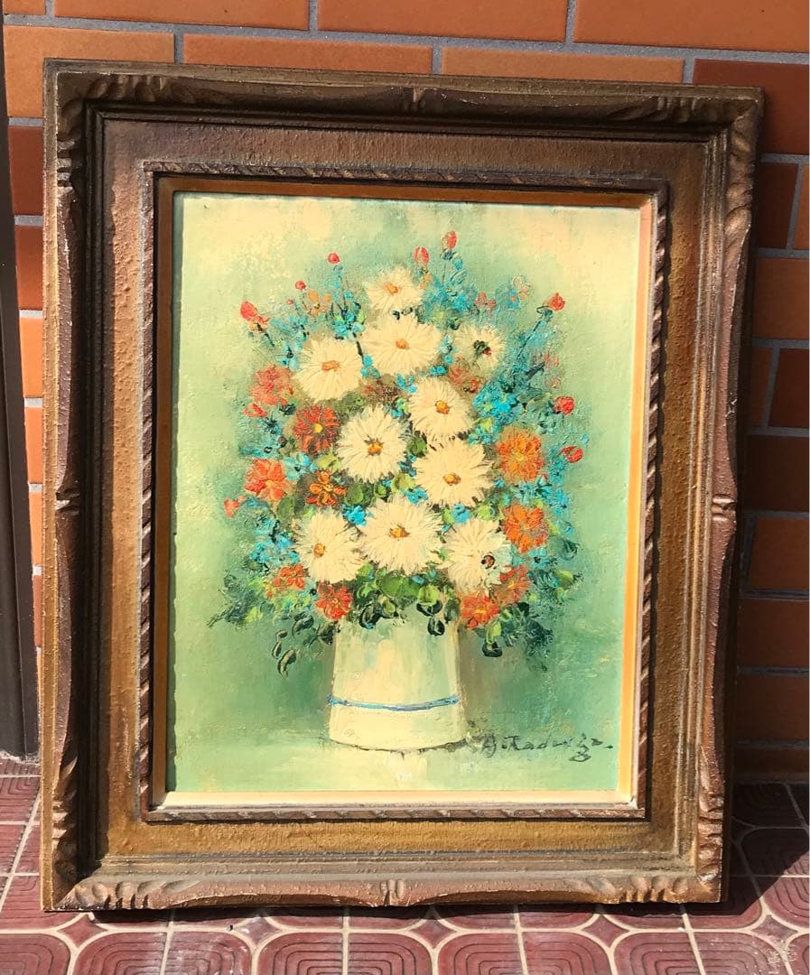 花の絵　絵画