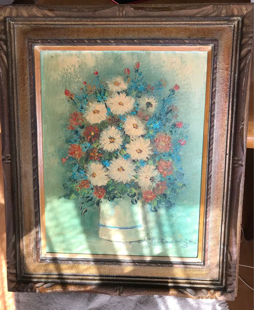 花の絵　絵画