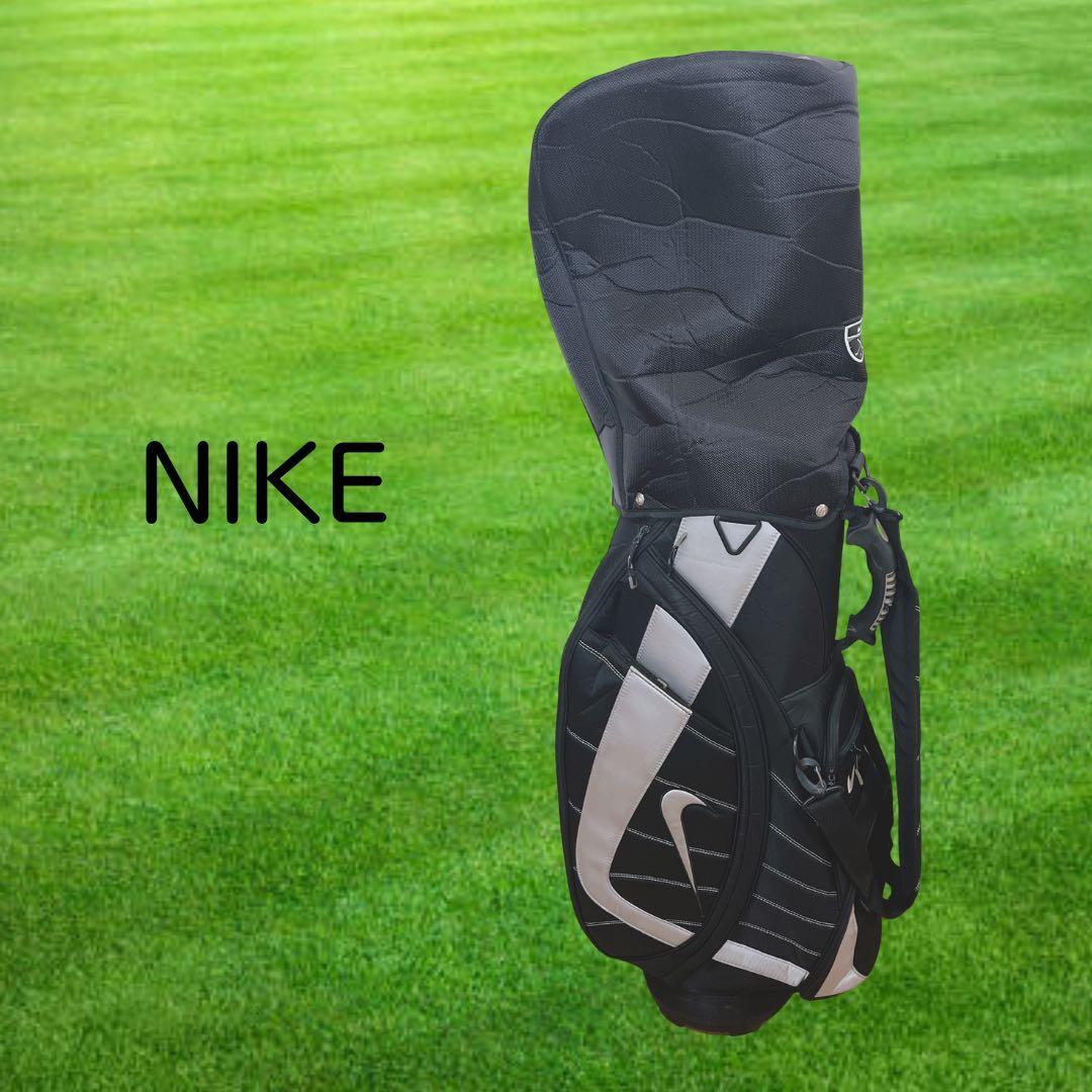 K258 NIKE ナイキ 3点式キャディバッグ ブラック