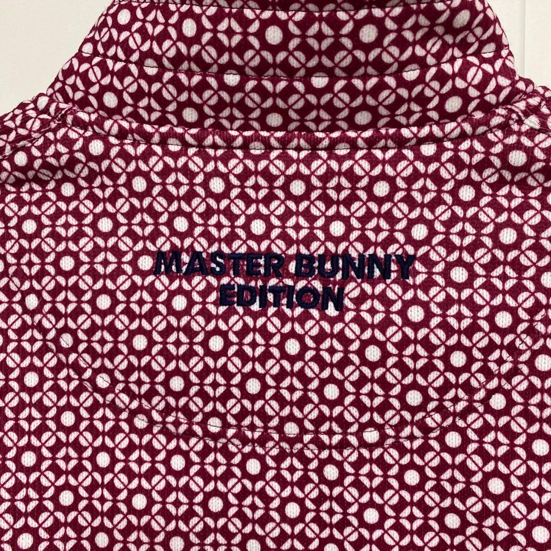 美品★マスターバニー ジップアップ ジャケット 裏起毛 メンズ M 総柄 メンズ
