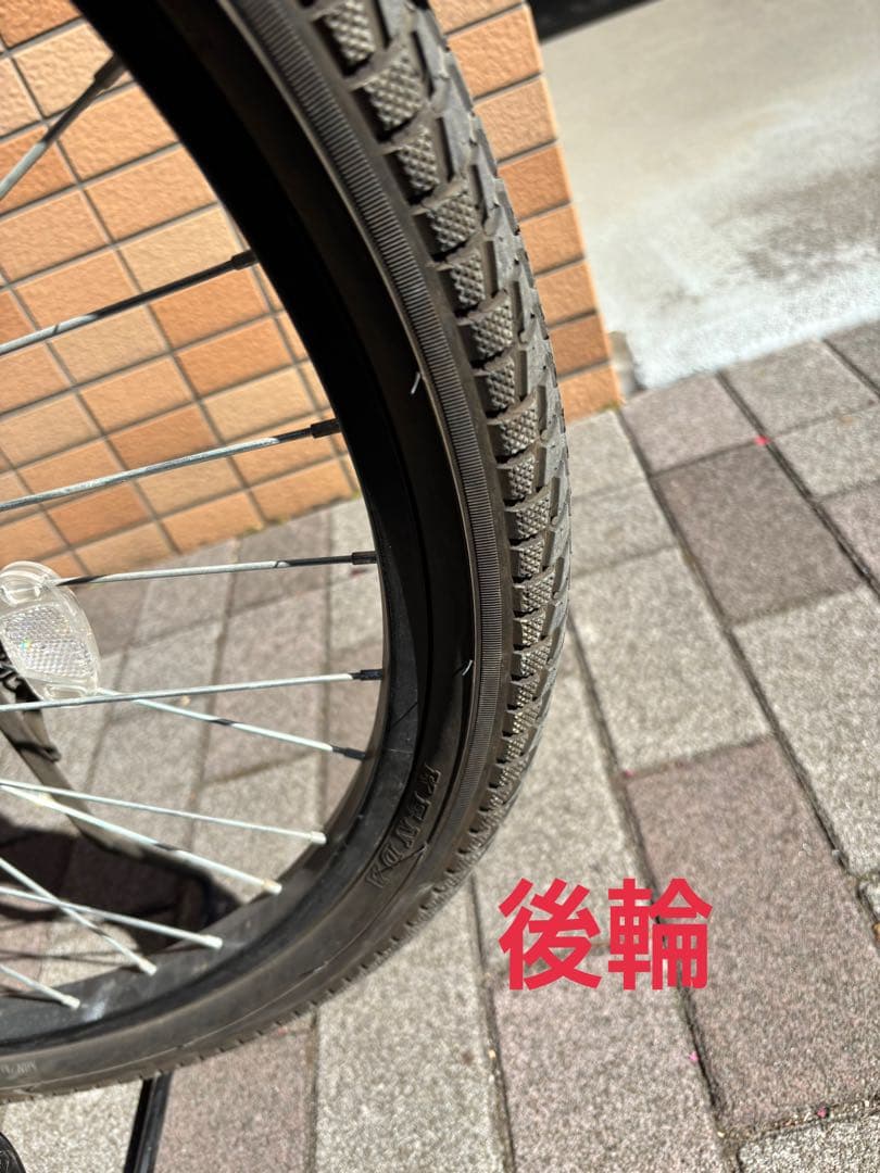 シティサイクル 26インチ　乗車1年未満