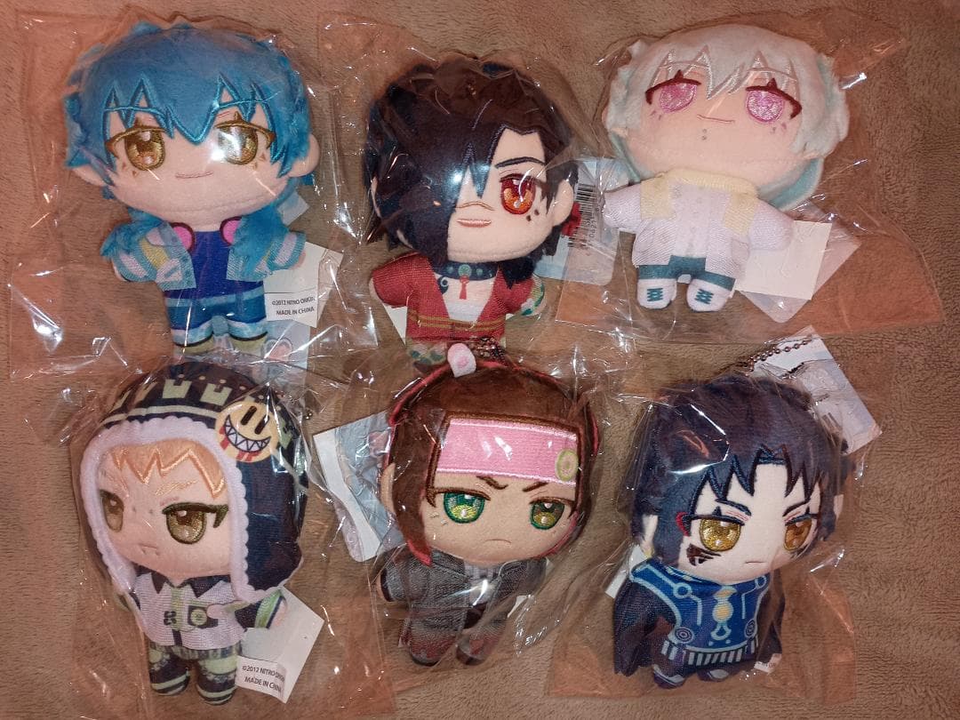 キラメモ◆ニトロキラル　ドラマダ　ぬいパル　6種セット
